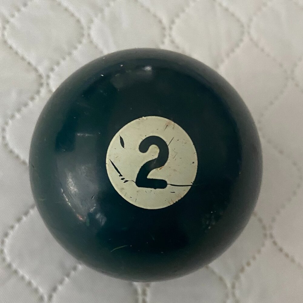 Number 2 Billiard Pool Ball